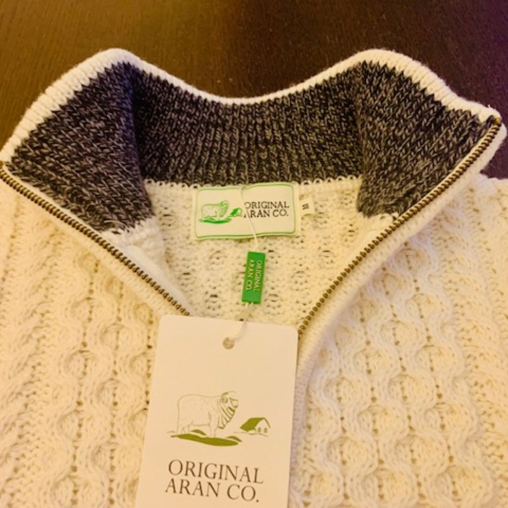 Handmade Original Aran Co. Sweater